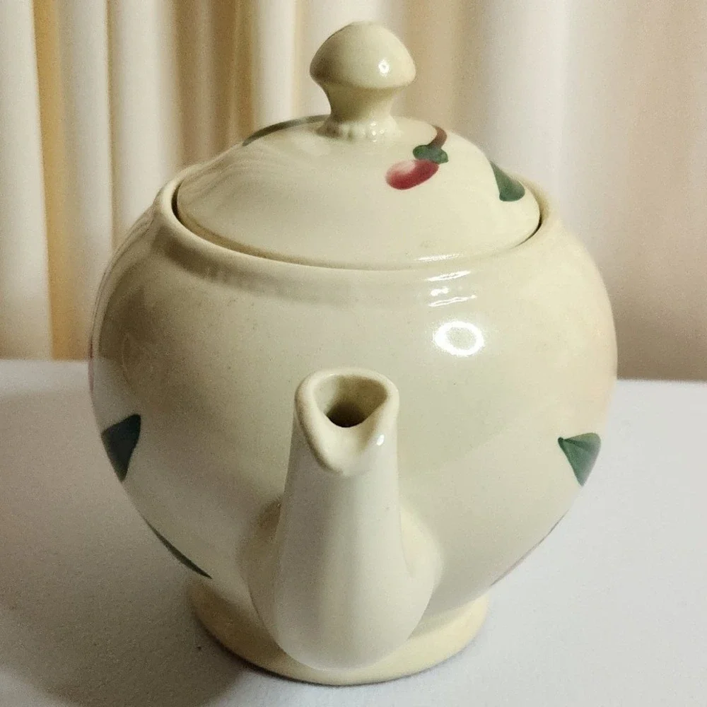 Shawnee Pottery Hand Painted Teapot